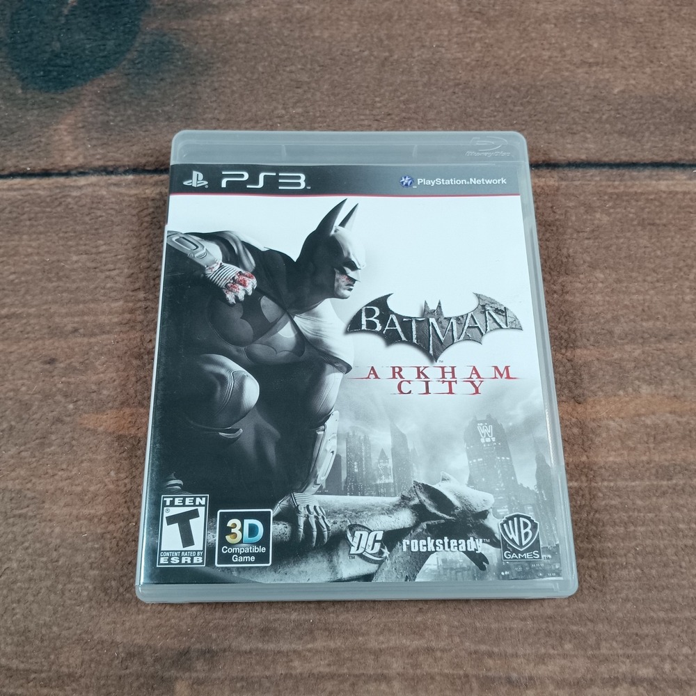 Batman Arkham City PlayStation 3 PS3 Video Game Disc Case Manual